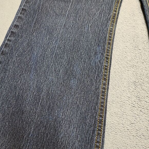 Grane Jeans Juniors Size 11 Blue Bootcut Stretch Distressed Denim - Picture 6 of 12